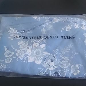 Avon Reversible Denim Sling
